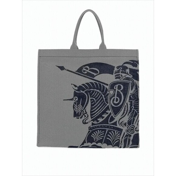 Burberry | Bags | Burberry Structured Grey Tote Bag Nwt  display picture 1